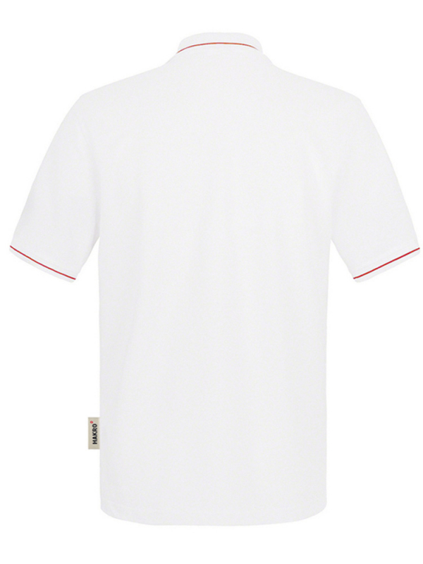 Herren Poloshirt Casual Weiss